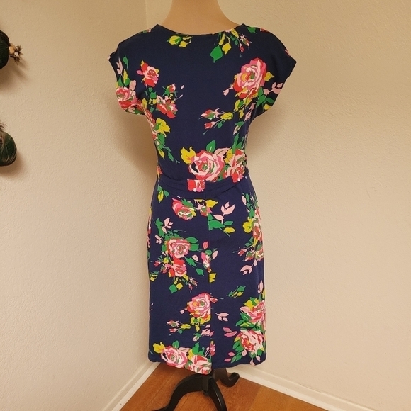 Lands' End Franciso Rodriguez Design Floral Dress - Picture 5 of 5